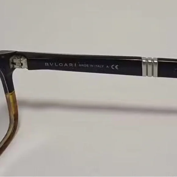 Bulgari Black and Brown Glasses - Picture 6 of 6